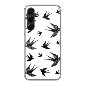 Чохол з пташками на Samsung Galaxy A55 (VPrint) (Ластівки)