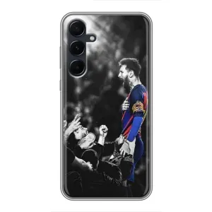 Чехлы Месси для Samsung Galaxy A55 (AlphaPrint) (Lionel Messi)