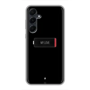 Чехлы для любимой на Самсунґ Гелексі Е55 (VPrint) (Love battery)