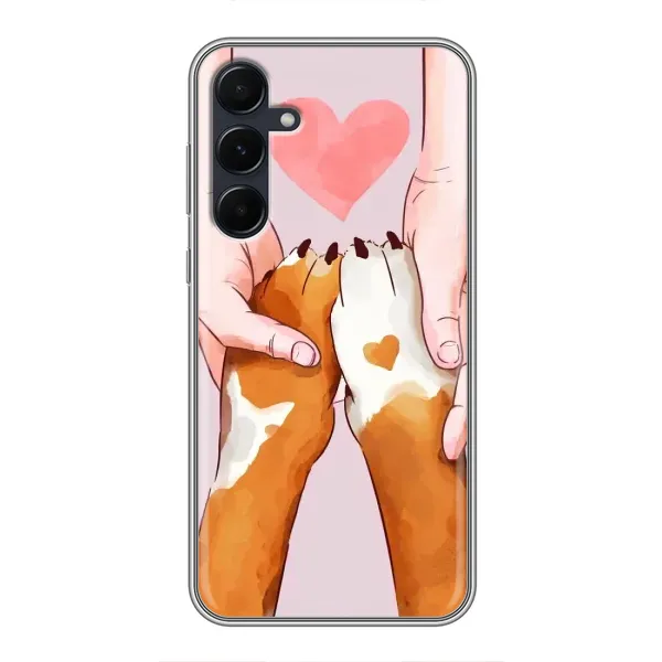 Чехол с принтом «Любовь к собакам» для Samsung Galaxy A55 Чехол с принтом «Любовь к собакам» для Samsung Galaxy A55