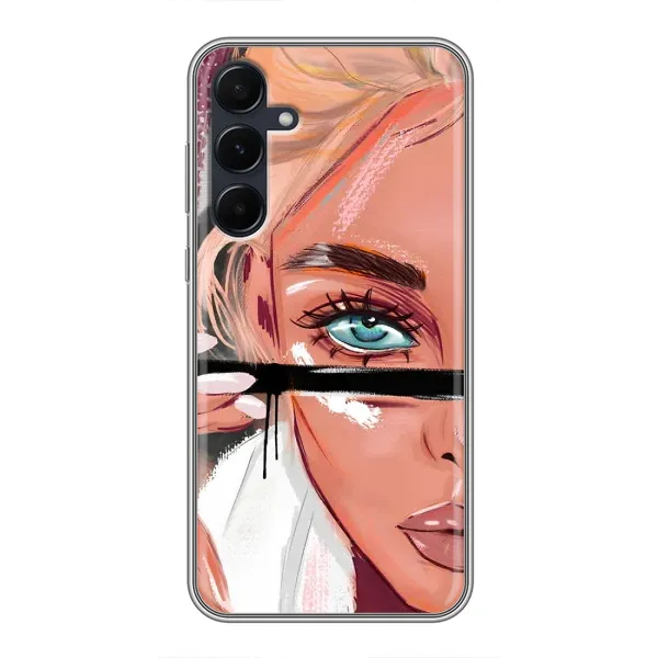 Чохол з принтом «Макіяж» для Samsung Galaxy A55