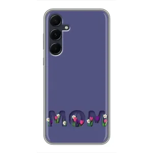 Чохли для мами на Samsung Galaxy A55 (Мама в квітах)