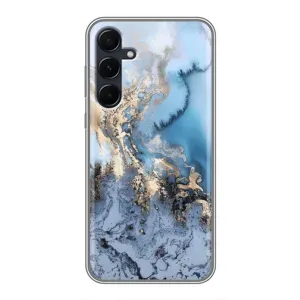 Мраморний чехол на Samsung Galaxy A55 (VPrint) (Ніжний мрамор)