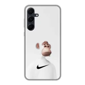 Чехлы с Обезьянами NFT для Samsung Galaxy A55 (AlphaPrint) (обезьяна NFT Nike)