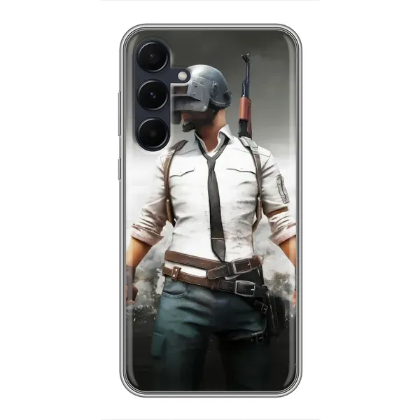 Чохол з принтом «Пабг мен» для Samsung Galaxy A55