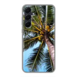Силіконовий чохол з КАРТИНКАМИ літо для Samsung Galaxy A55 (AlphaPrint) (Пальма)