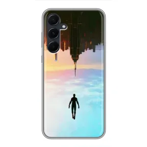 Чохол з людиною павуком для Samsung Galaxy A55 - (AlphaPrint) (Людина павук)