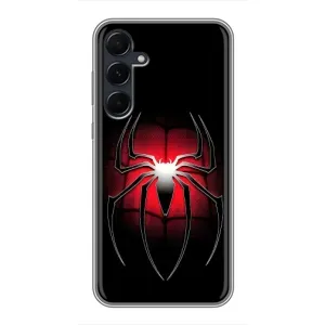 Чохол з людиною павуком для Samsung Galaxy A55 - (AlphaPrint) (Паук марвел)