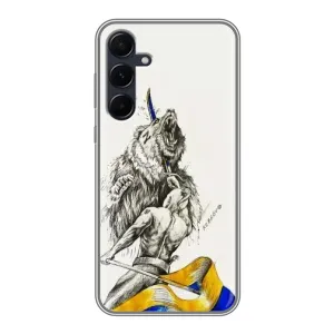 Чохли (Доброго вечора, ми за України) для Самсунґ Гелексі Е55 (AlphaPrint) (Перемога)