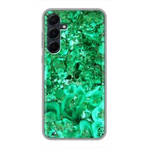 Мраморний чехол на Samsung Galaxy A55 (VPrint) (Салатовий Мрамор)