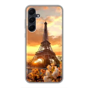 Чохол Ейфелева Вежа Samsung Galaxy A55 - (AlphaPrint) (Сонячня вежа)
