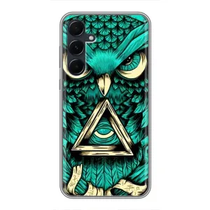 Чохол з пташками на Samsung Galaxy A55 (VPrint) (Сова з оком)