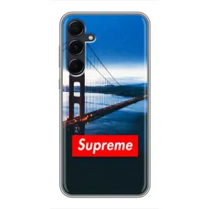Чеохол для Samsung Galaxy A55 з картинкою Supreme (AlphaPrint) (Стиль Supreme)