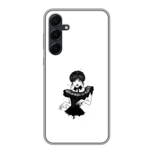 Чохли Венсдей на Samsung Galaxy A55 Уенсдей (AlphaPrint) (танець Венздей)
