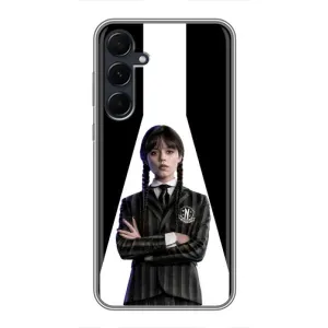 Чохли Венсдей на Samsung Galaxy A55 Уенсдей (AlphaPrint) (W-Wednesday)
