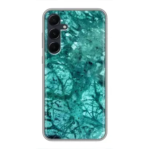 Мраморний чехол на Samsung Galaxy A55 (VPrint) (Зелений мрамор)
