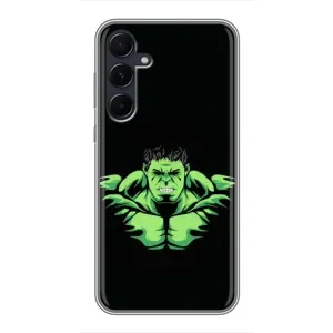 Чохли з героями Марвел Samsung Galaxy A55 (VPrint) (Зелений Халк)