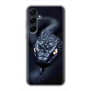 Чохол з принтом «Чорна змія» для Samsung Galaxy A55