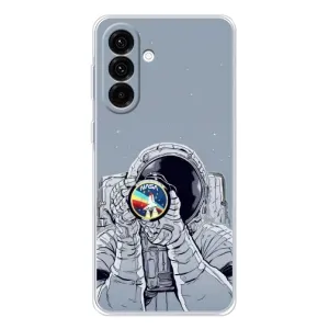 Чехол NASA для Samsung Galaxy A56 5G (AlphaPrint) (Космонавт фото)