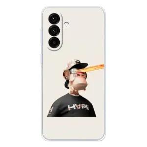 Чехлы с Обезьянами NFT для Samsung Galaxy A56 5G (AlphaPrint) (обезьяна NFT в очках)