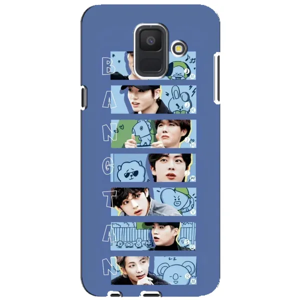Чохол з принтом «Bangtan» для Samsung Galaxy A6 2018 (A600F)