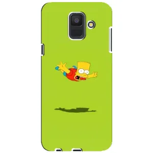 Чjхол з Сімпсонами для Samsung Galaxy A6 2018, A600F (VPrint) (Барт Сімпсон)