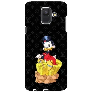 Чехлы для Samsung Galaxy A6 2018, A600F - Скрудж МакДак Louis Vuitton (PREMIUMPrint) (Богатство Макдака)