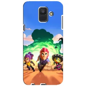 Чехол для Samsung Galaxy A6 2018, A600F Бравл Старс (VPrint) (Бравел Старс)