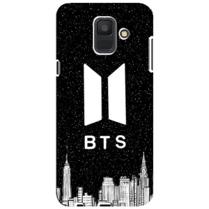 Чохли BTS для Samsung Galaxy A6 2018, A600F (AlphaPrint) (БТС Лого)