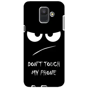 Чохол для Samsung A6 2018, А600F - (AlphaPrint) з принтом (ТОП продажів) (Dont Touch)