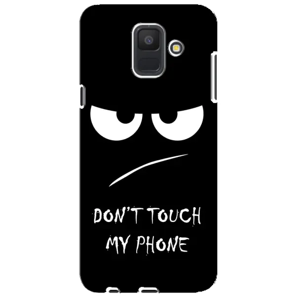 Чехол с принтом «Dont Touch» для Samsung Galaxy A6 2018 (A600F)