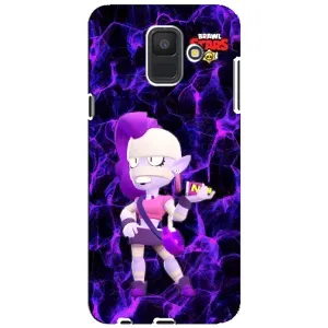 Чехлы Brawl Stars для Samsung Galaxy A6 2018, A600F (AlphaPrint) (Емз Бравл Старс)