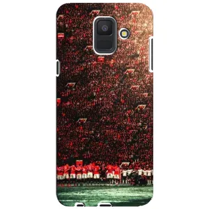 Чохол Манчестер Юнайтед для Samsung A6 2018, А600F (AlphaPrint) (фанати Манчестер Юнайтед)