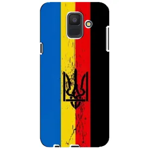 Украинские Чехлы для Samsung Galaxy A6 2018, A600F с картинкой УПА (AlphaPrint) (Прапор УПА)