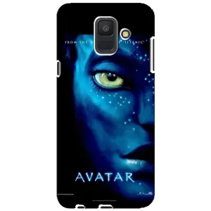 Чохли з фільму АВАТАР для Samsung Galaxy A6 2018, A600F (AlphaPrint) (око Аватара)