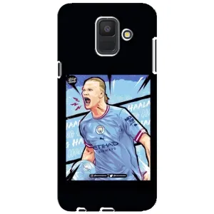 Чохли з футболістом Ерлінг Холанд для Samsung Galaxy A6 2018, A600F (AlphaPrint) (гол Ерлінг Холанд)