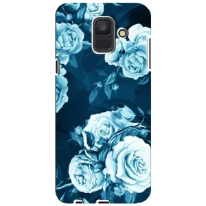 Чехлы (ART) Цветы на Samsung Galaxy A6 2018, A600F (VPrint) (Блактині бутони)