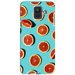 Чохли з фруктами для Samsung Galaxy A6 2018, A600F (VPrint) (Грейпфрут)