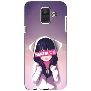 Чохли Персонажі Аніме Наруто для Samsung Galaxy A6 2018, A600F (AlphaPrint) (Hentai chan)