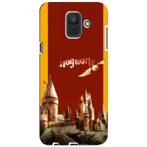 Чохли з Гаррі Поттером для Samsung Galaxy A6 2018, A600F (AlphaPrint) (Hogwarts)
