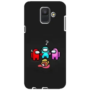 Чехол Амонг Ас для Samsung Galaxy A6 2018, A600F (AlphaPrint) (Импостер)