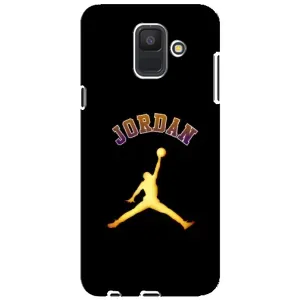Чохли для Samsung Galaxy A6 2018, A600F - з картинкою JORDAN (AlphaPrint) (Jordan Gold)
