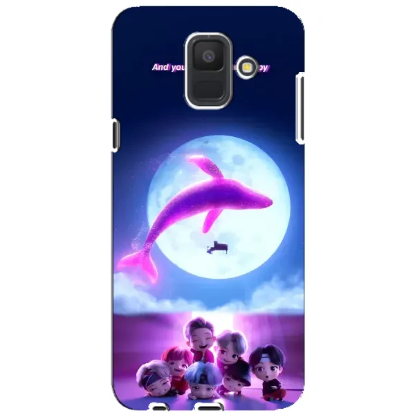 Чохол з принтом «КИТ BTS» для Samsung Galaxy A6 2018 (A600F)