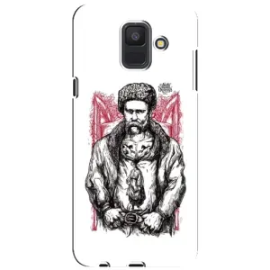 Чохли для Samsung Galaxy A6 2018, A600F с принтом Тараса Шевченко (AlphaPrint) (Козак Шевченко)