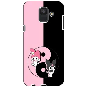 Чехол с кроликом Куроми на Samsung Galaxy A6 2018, A600F (Куроми Инь Янь)
