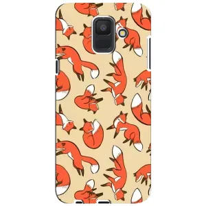 Чохли з картинкою Лисичка для Samsung Galaxy A6 2018, A600F (VPrint) (Лисички)