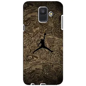 Чохли для Samsung Galaxy A6 2018, A600F - з картинкою JORDAN (AlphaPrint) (Logo Jordan)