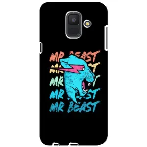 Чохли Містер Біст для Samsung A6 2018, А600F (logo Mr beast)