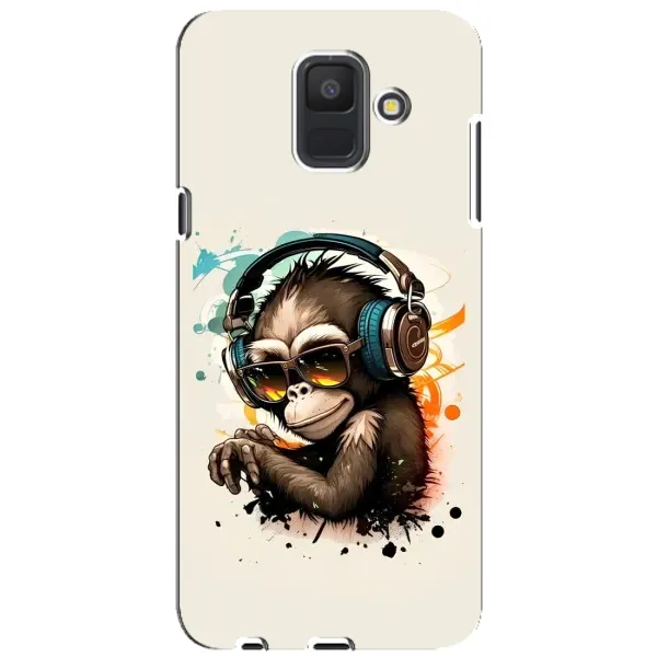 Чохол з принтом «Макака в навушниках» для Samsung Galaxy A6 2018 (A600F) Чохол з принтом «Макака в навушниках» для Samsung Galaxy A6 2018 (A600F)