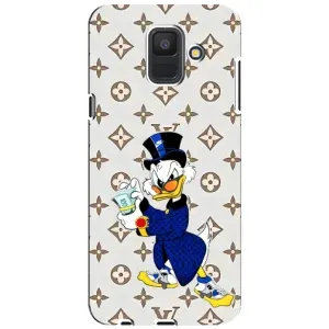 Чехлы для Samsung Galaxy A6 2018, A600F - Скрудж МакДак Louis Vuitton (PREMIUMPrint) (Макдак на стиле)